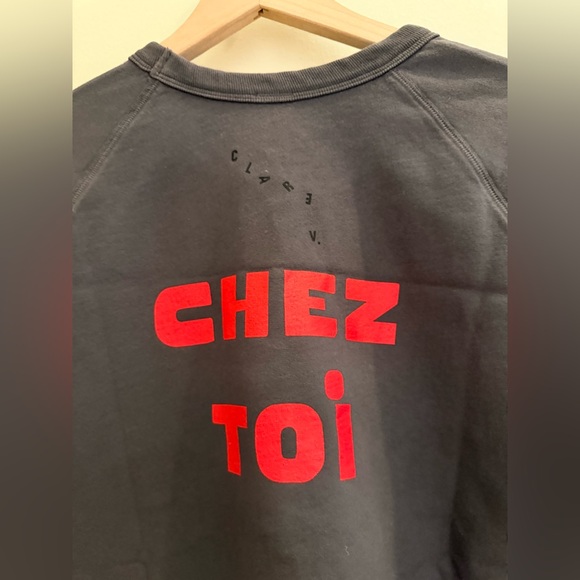 Clare V sweatshirt EUC size small - Picture 10 of 13